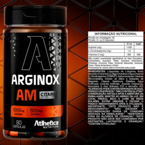 Arginox Am (90 caps) Atlhetica Nutrition