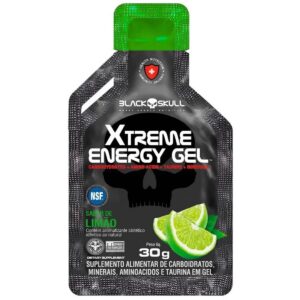 Xtreme Energy Gel Black Skull - Limón
