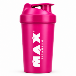 Coqueteleira Shaker Rosa (700ml) Max Titanium
