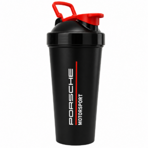 Coctelera Negra Porsche Motorsport (600 ml) Atlhetica Nutrition